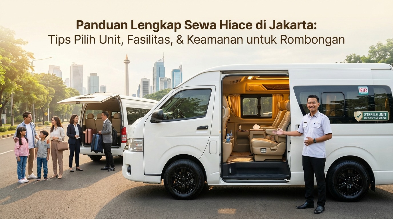 Panduan Lengkap Sewa Hiace Jakarta: Tips Memilih Unit, Fasilitas, dan Keamanan untuk Rombongan