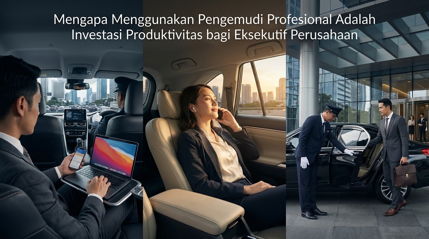Mengapa Menggunakan Driver Profesional adalah Investasi Produktivitas bagi Eksekutif Perusahaan
