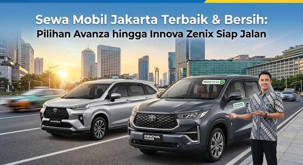 Sewa Mobil Jakarta Terbaik & Bersih: Pilihan Avanza hingga Innova Zenix Siap Jalan