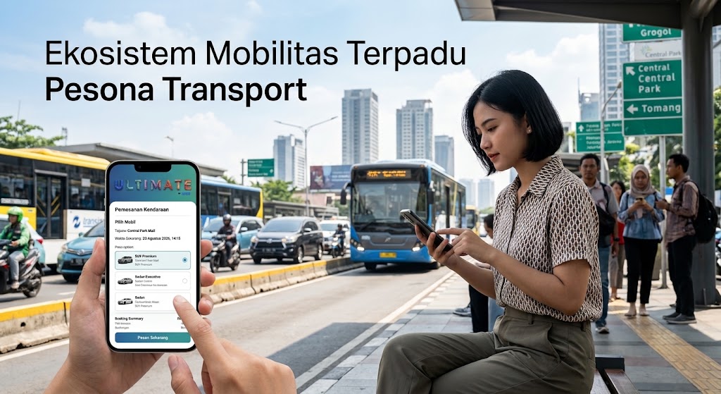 Ekosistem Mobilitas Terpadu Pesona Transport