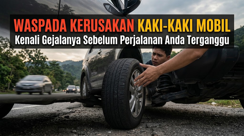 Waspada Kerusakan Kaki-Kaki Mobil: Kenali Gejalanya Sebelum Perjalanan Anda Terganggu