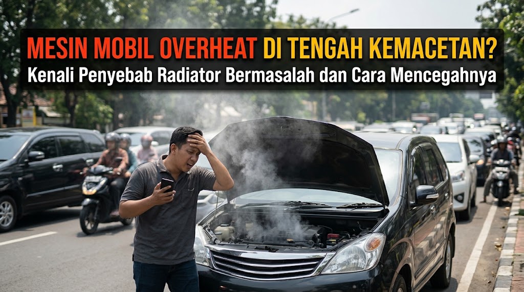 Mesin Mobil Overheat di Tengah Kemacetan? Kenali Penyebab Radiator Bermasalah dan Cara Mencegahnya